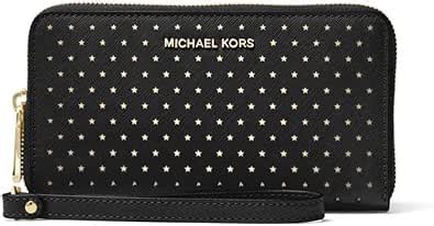 Michael Kors Jet Set Perforated Leather Smartphone Wristlet in 